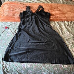 Black Lace Slip Dress The Drop XXL